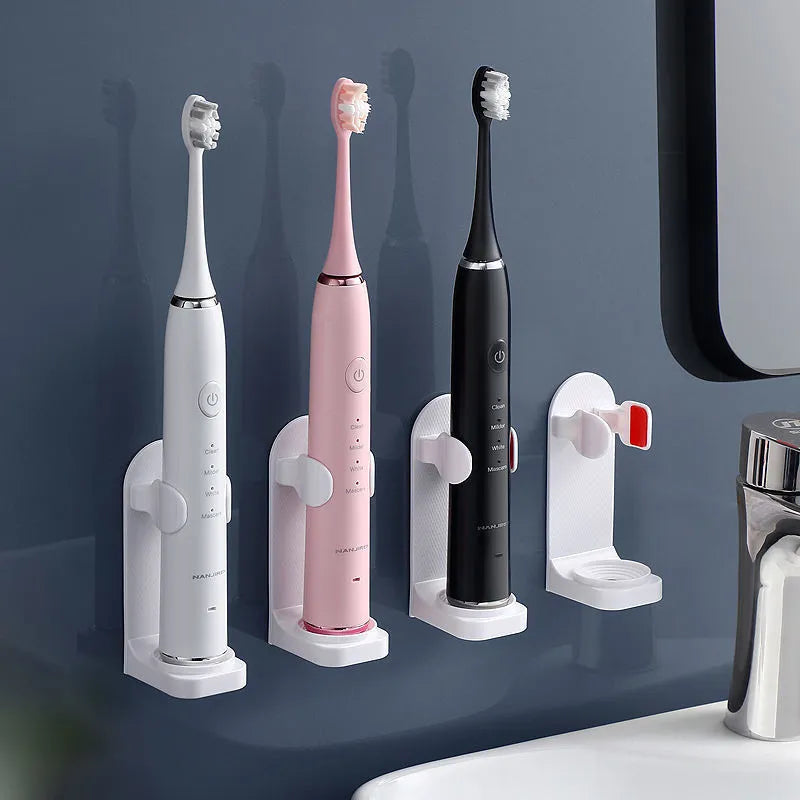 Silicone Non slip Wall Mount Electric Toothbrush Holder