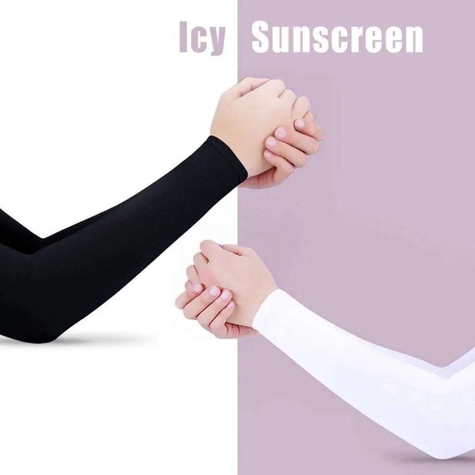1 Pair Men Women Sun UV Protection Ice Cool Arm Cover