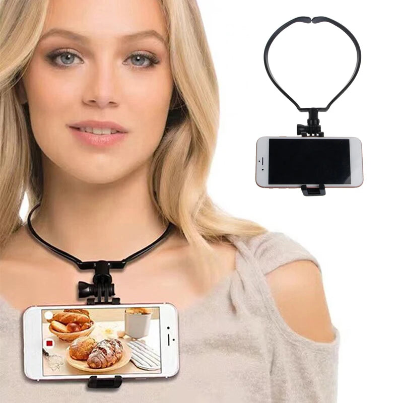 Wearable Lazy Neck Phone Stand