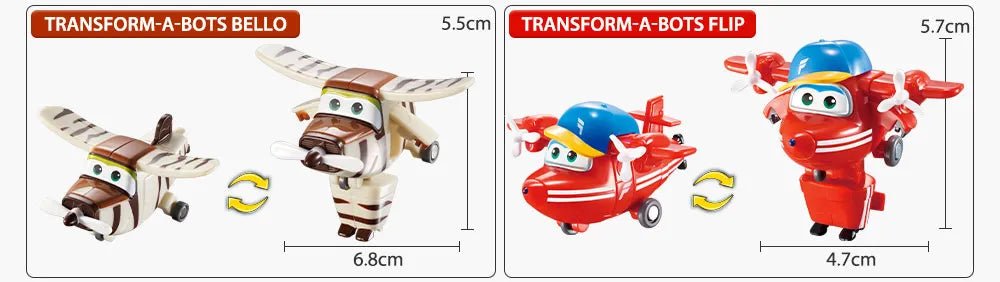 36 Anime Deformation Robots Ideal Kids' Gifts