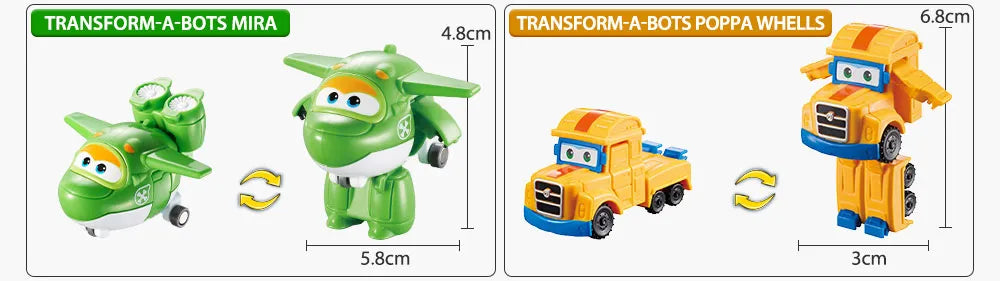 36 Anime Deformation Robots Ideal Kids' Gifts