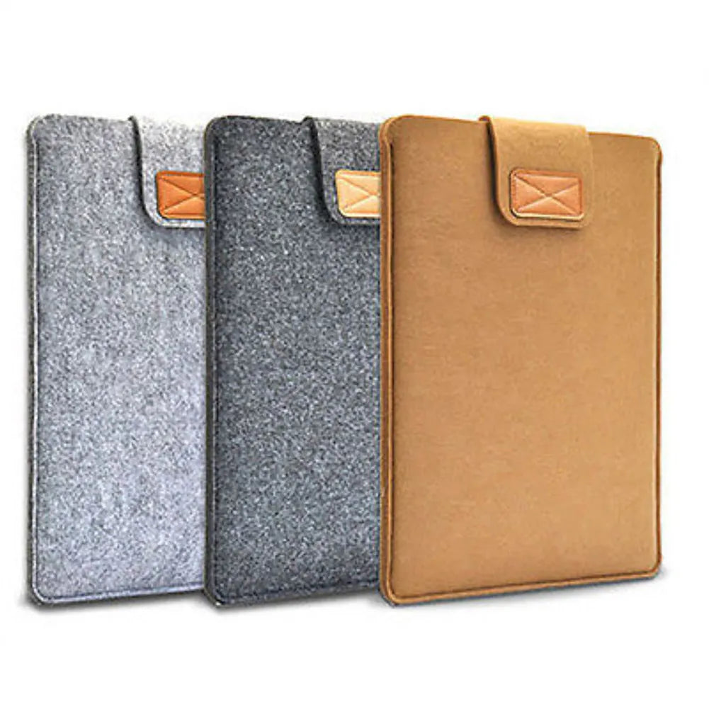 Felt Sleeve Slim Tablet Case Cover Storage Bag