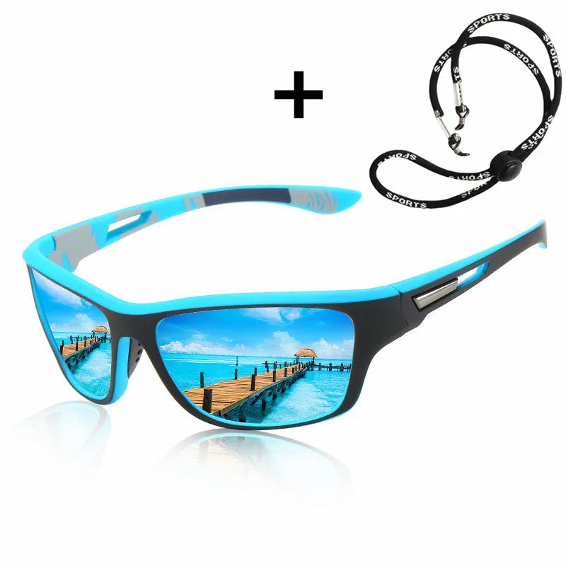 Sports Beach Fishing Travel Colorful Sun Glasses