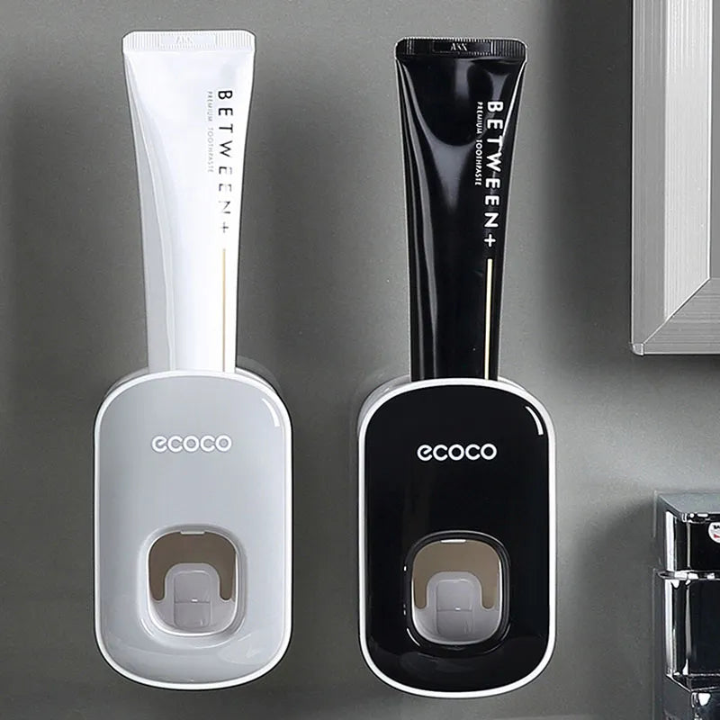 Wall Mount Toothbrush Squeezer Holder