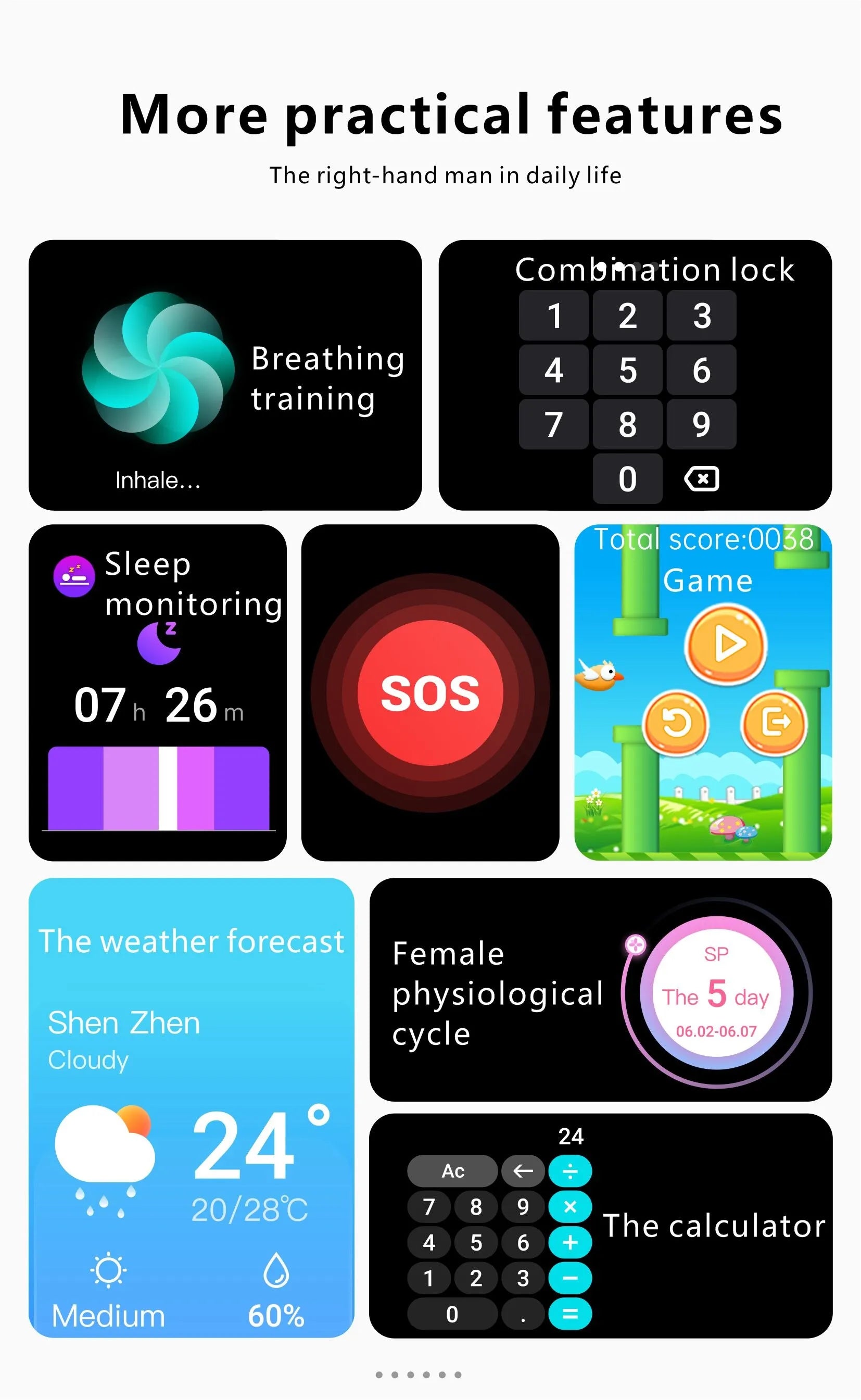 Full Touch Screen Bluetooth Call Waterproof Smart Watch