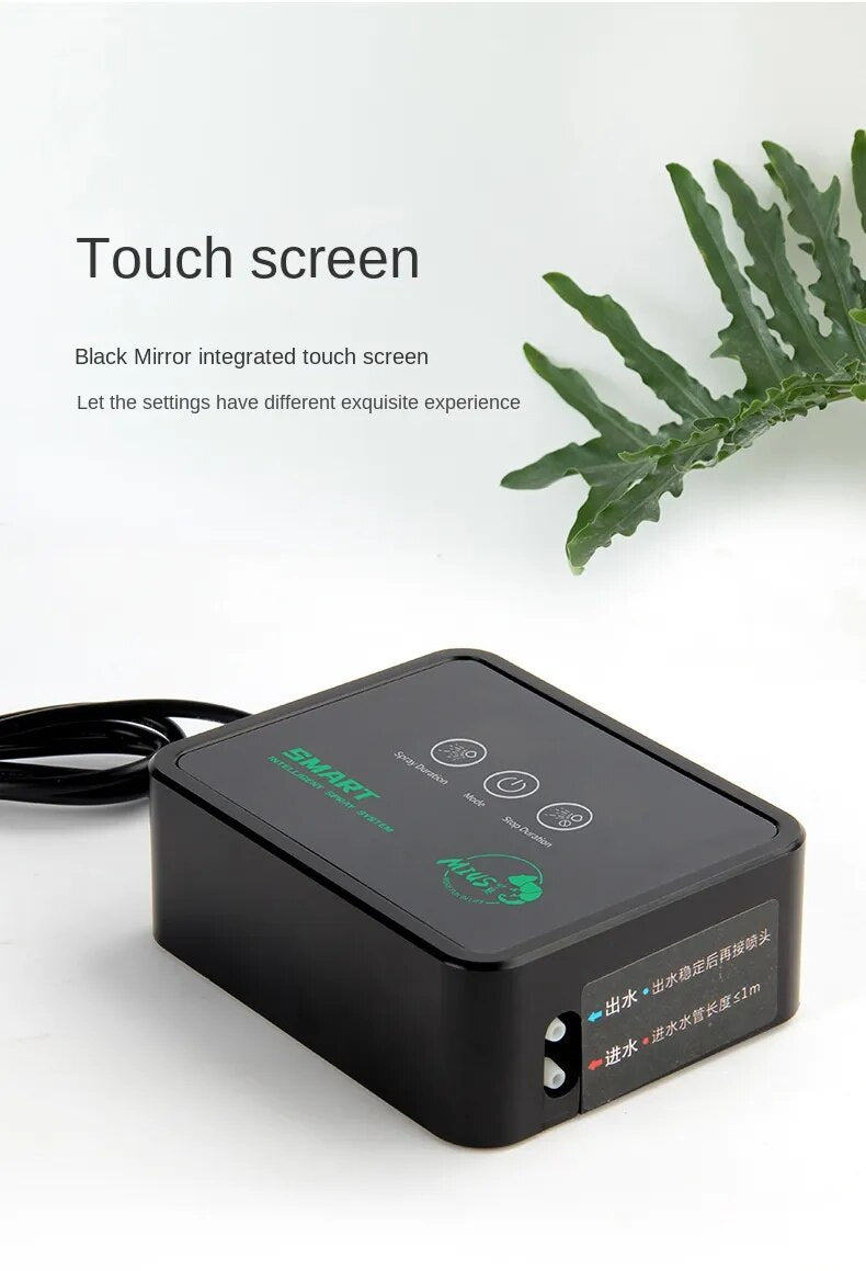 Automatic Reptile Fogger With Touch Screen Sprinkler Control