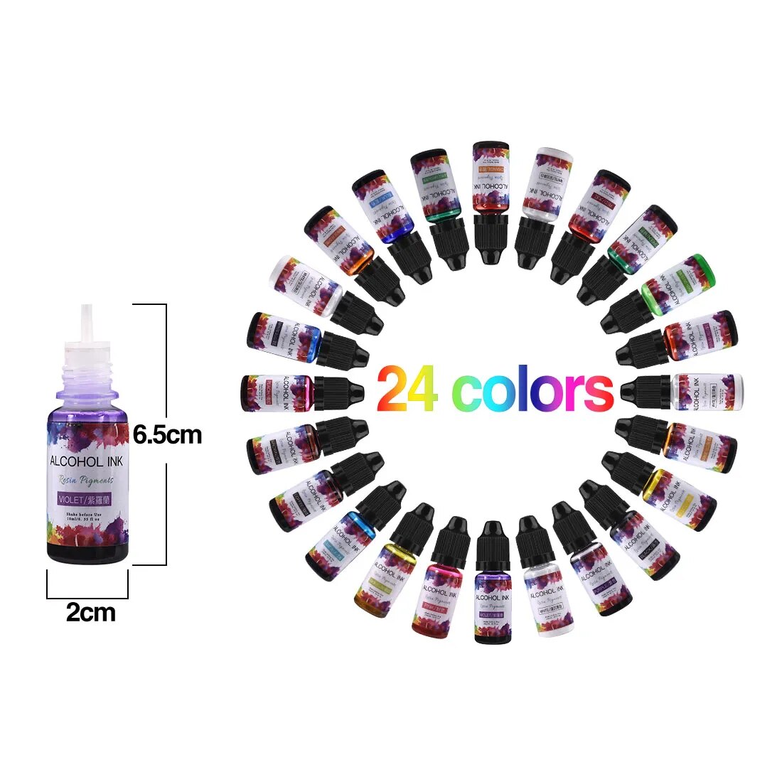 Art Liquid Colorant Dye Ink Diffusion