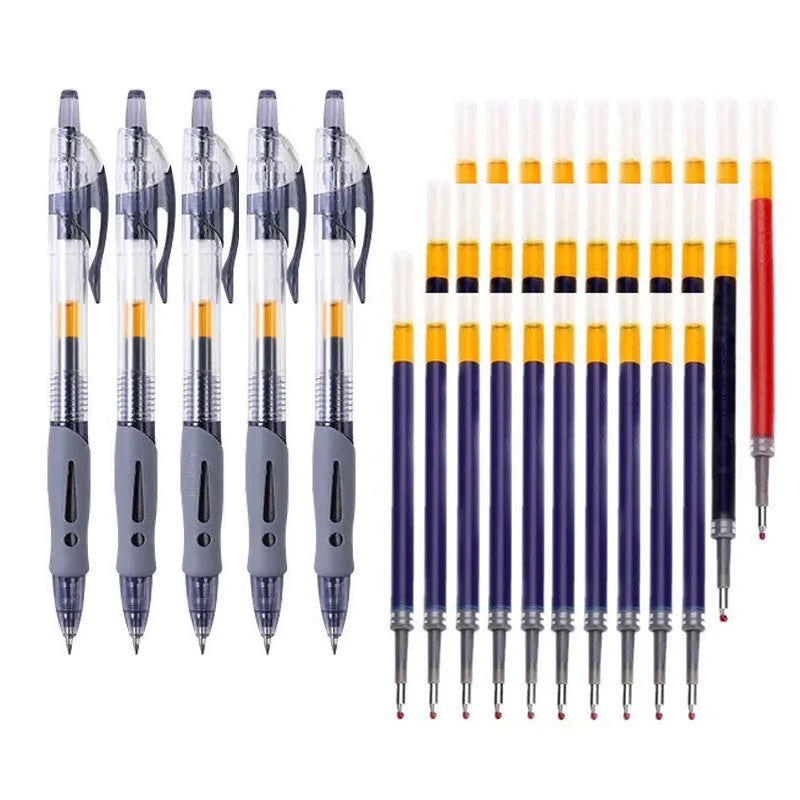 0.5mm Retractable Gel Pens Set