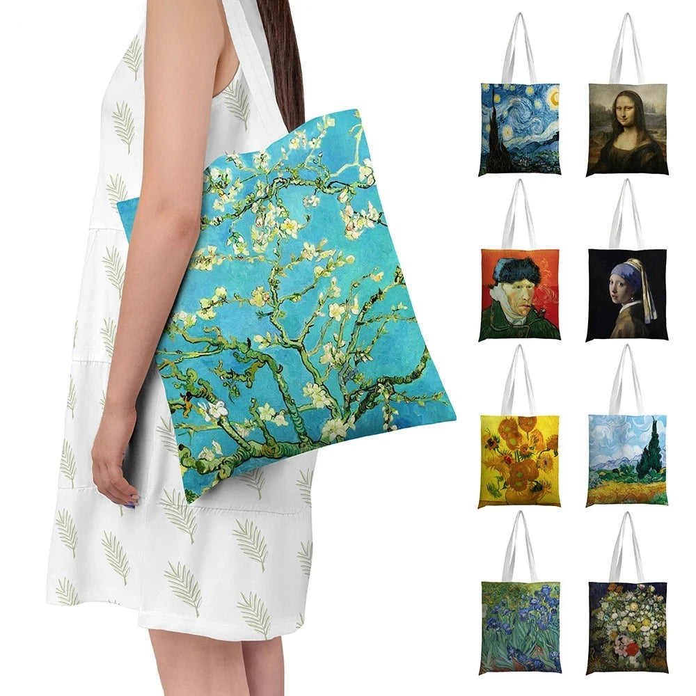 Van Gogh Oil Painting Tote Bag