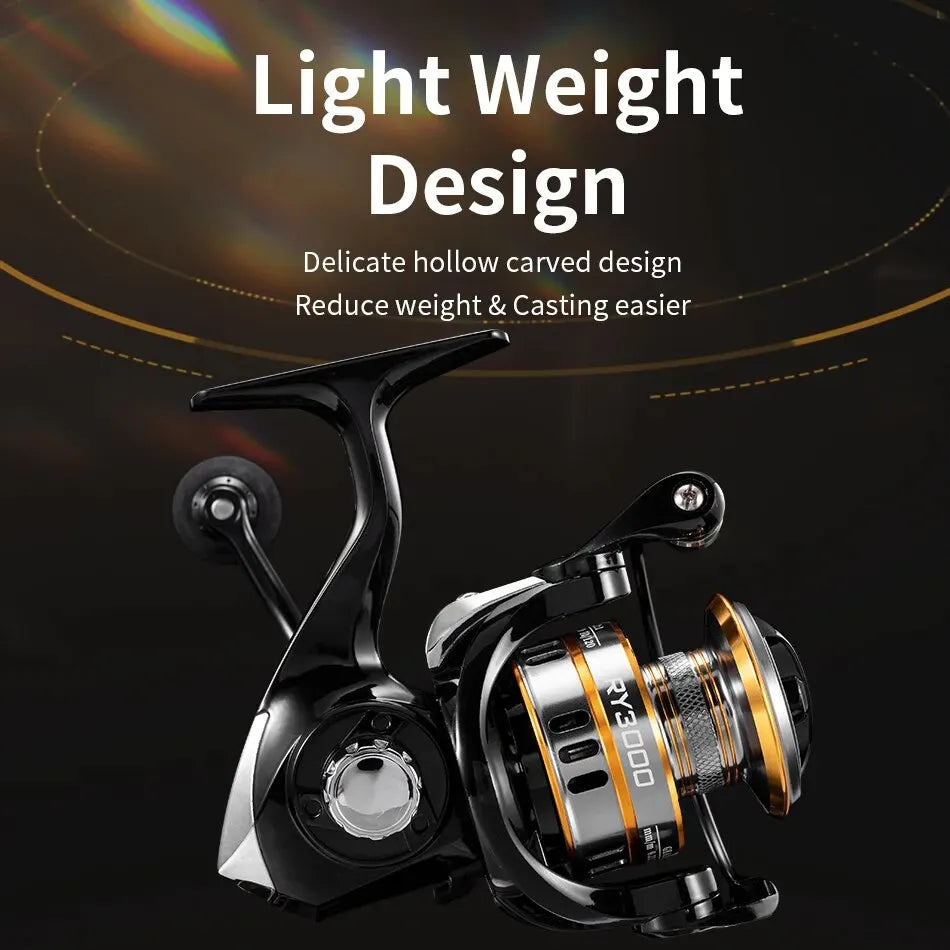 Ultralight Metal Frame Smooth Fishing Reels