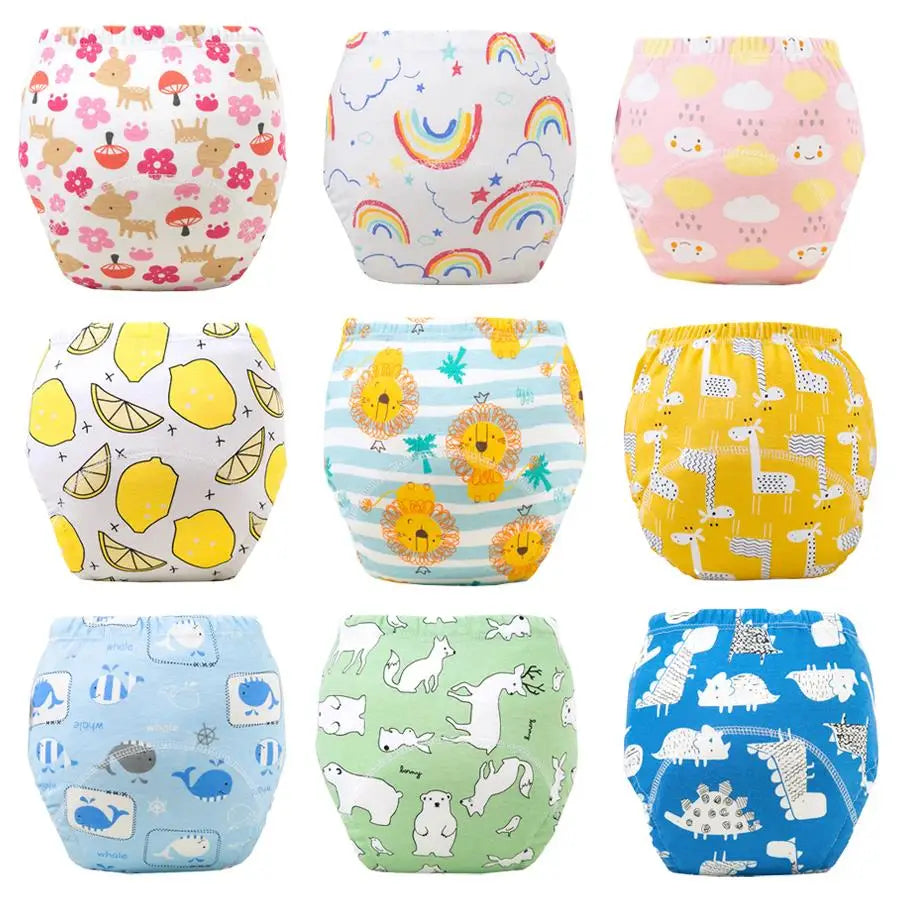 6 Layer Waterproof Cotton Cloth Nappy Underwear