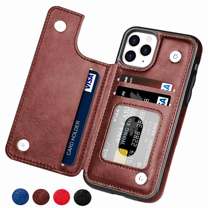 Luxury Slim Fit Premium Leather Phone Cover