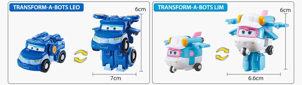 36 Anime Deformation Robots Ideal Kids' Gifts