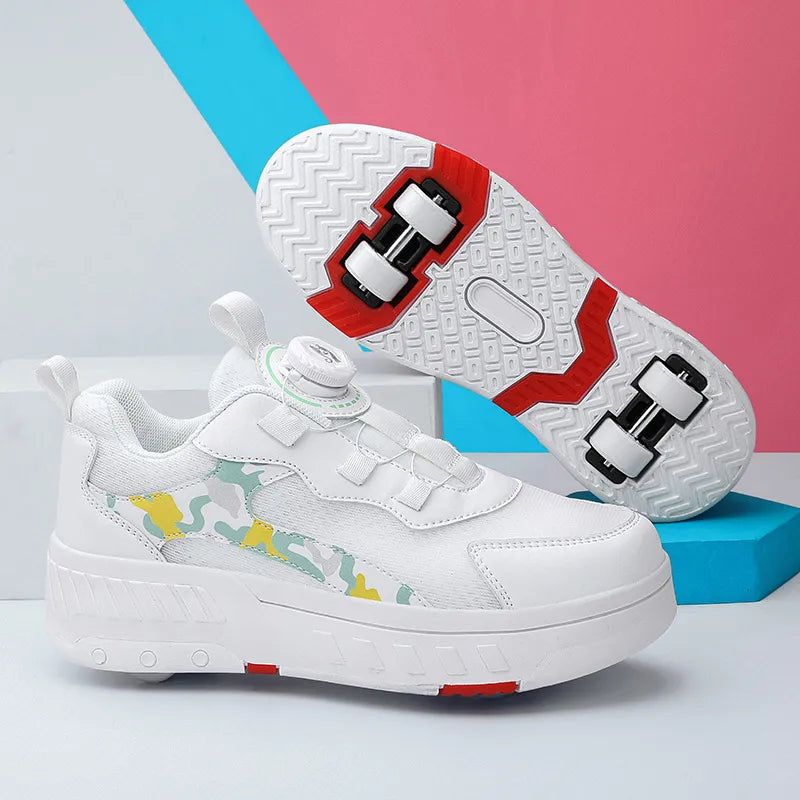 Kids Sneakers with 4 Wheels