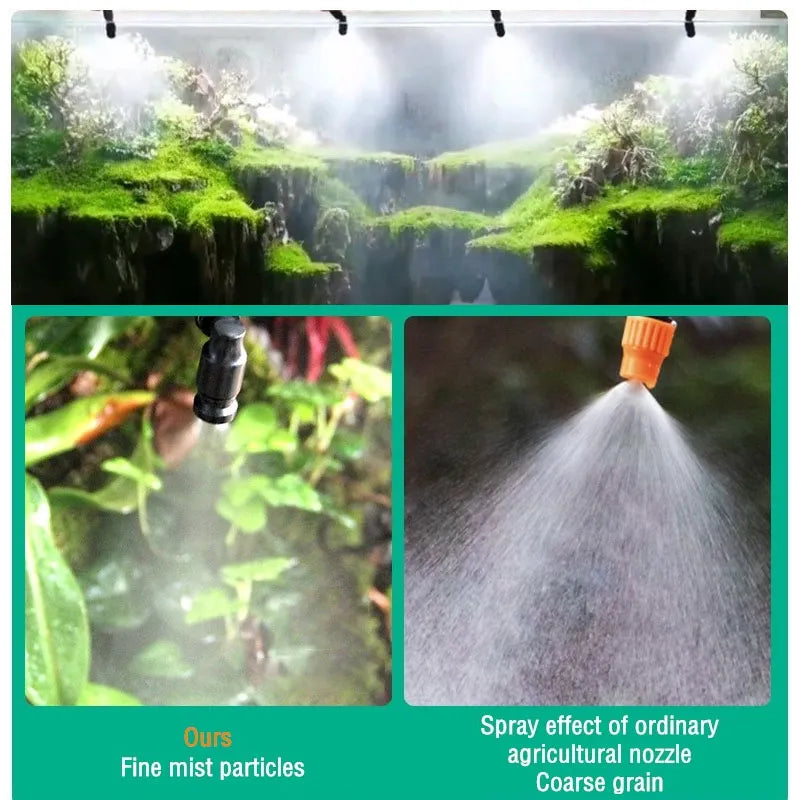 Automatic Mist Rainforest Spray System Kit