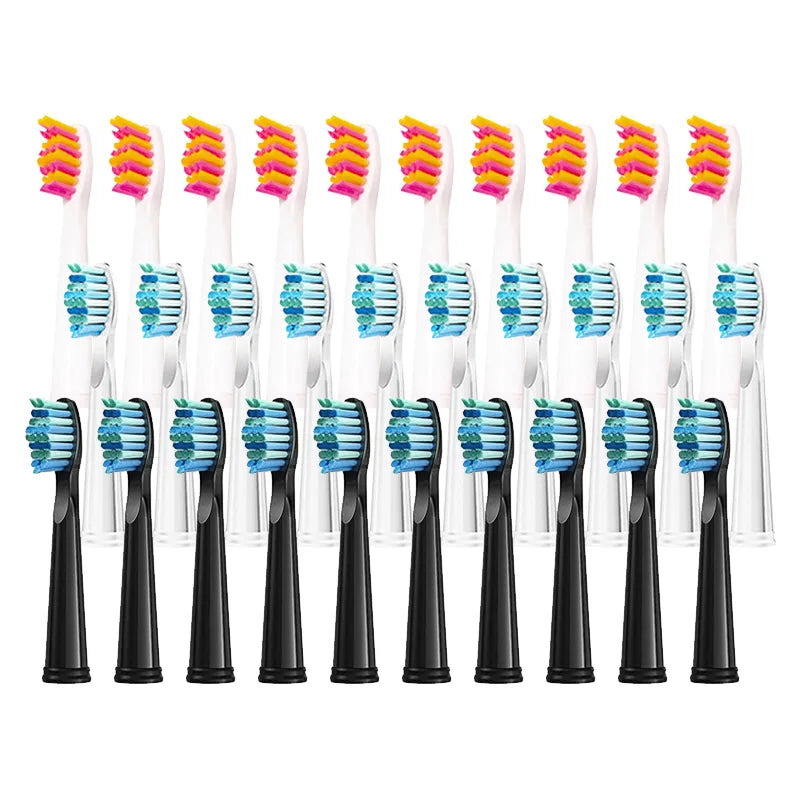 Electric Replaceable 20 Pcs Brush Heads