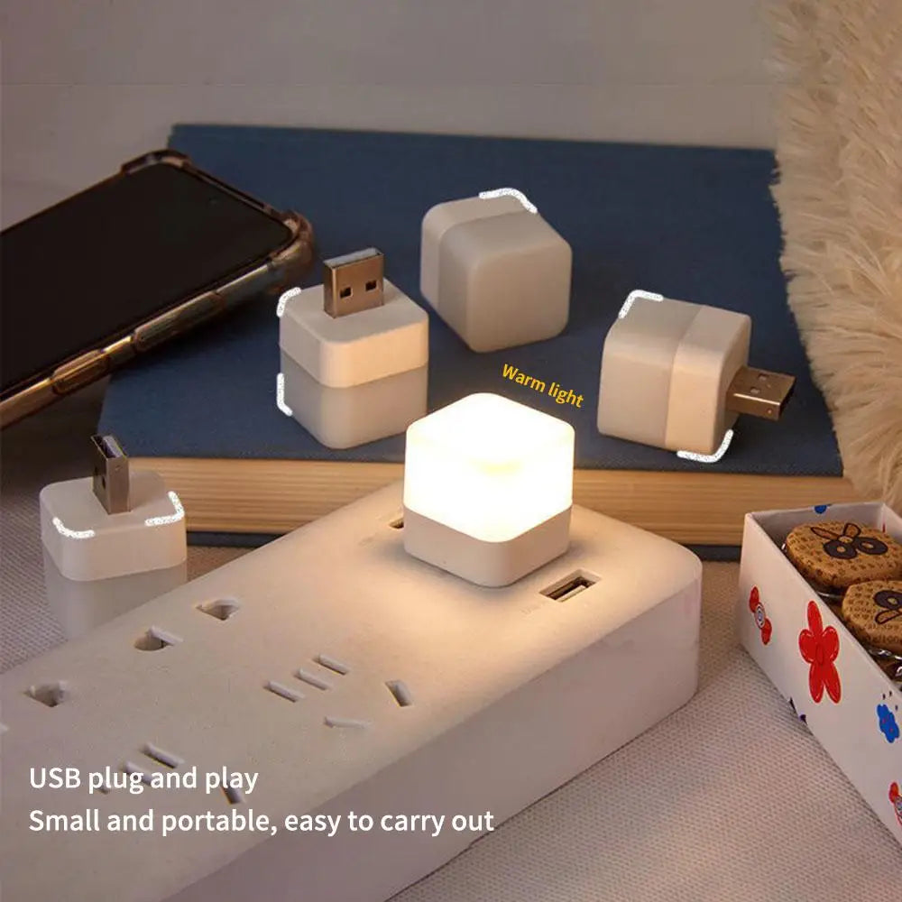 Computer Mobile Power Charging Mini Table Lamp