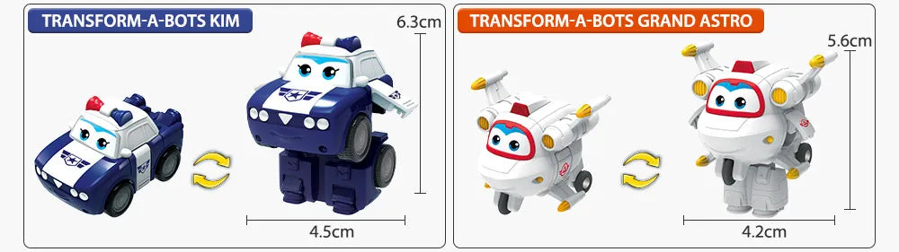 36 Anime Deformation Robots Ideal Kids' Gifts