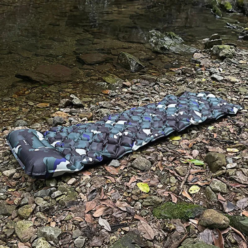Outdoor Sleeping Pad Camping Inflatable Mattress