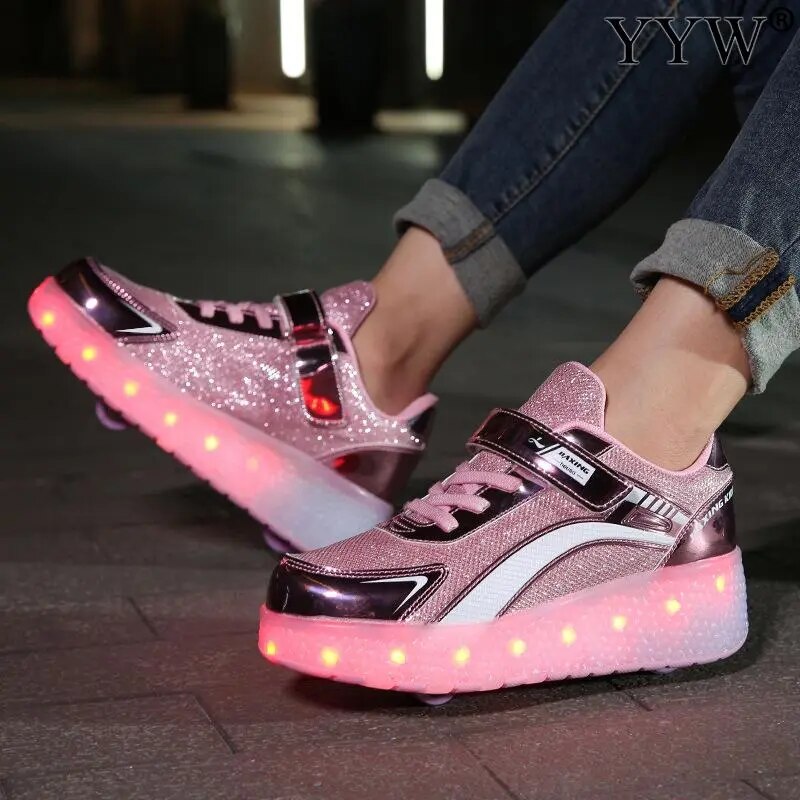 LED Roller Sneaker Skating Shoes