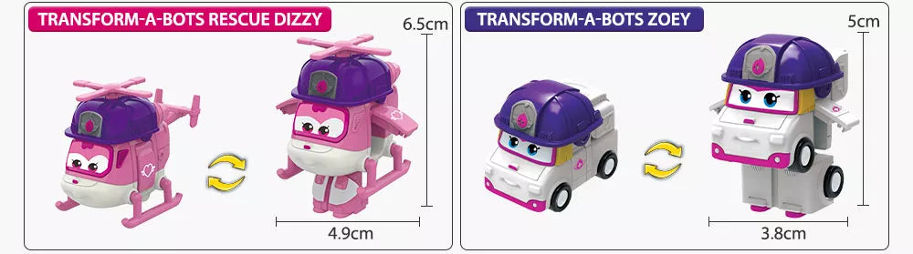 36 Anime Deformation Robots Ideal Kids' Gifts