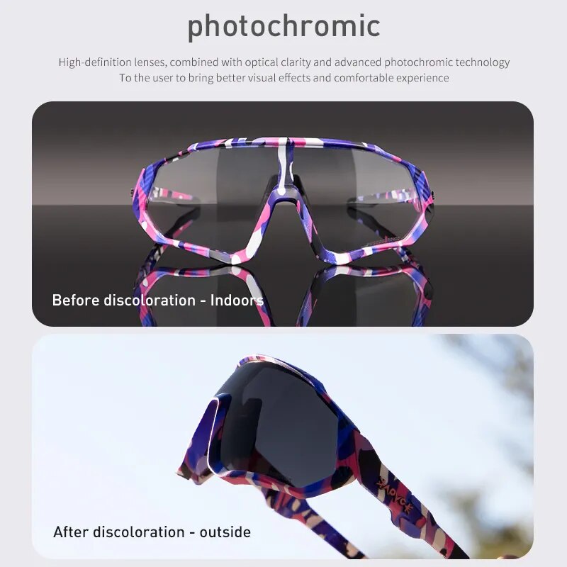 Photochromic Cycling Glasses