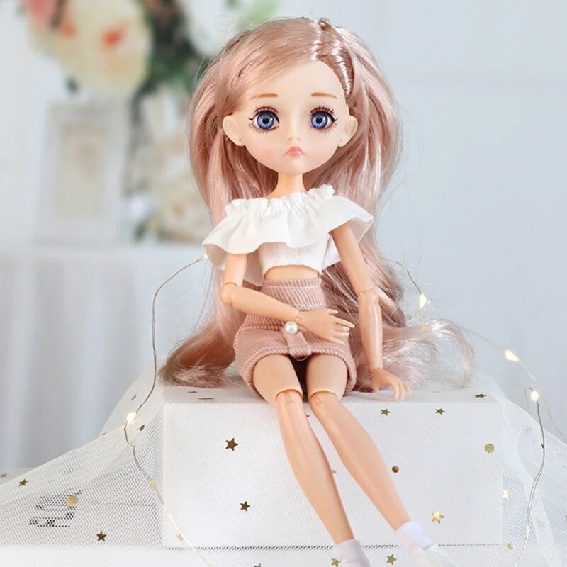 11th Edition 26cm 1/6 Doll Stylish Eyes & Moveable Body