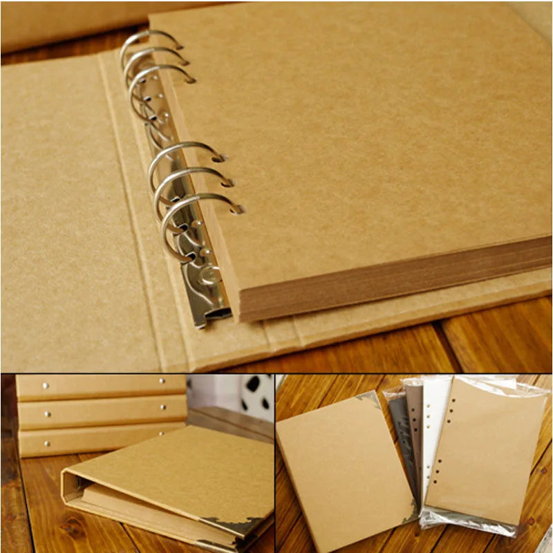 40 Pages Loose-Leaf/Scrapbook Blank Photo Album