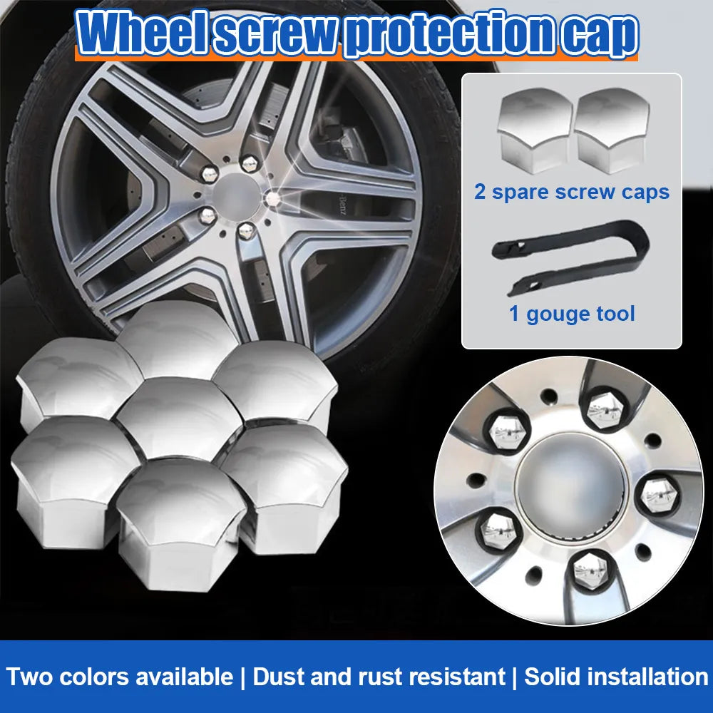 Car Tire Screw Cap Wheel Nuts Covers