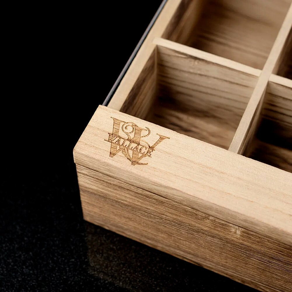 Wood Wrist Watch Display Box Organizer