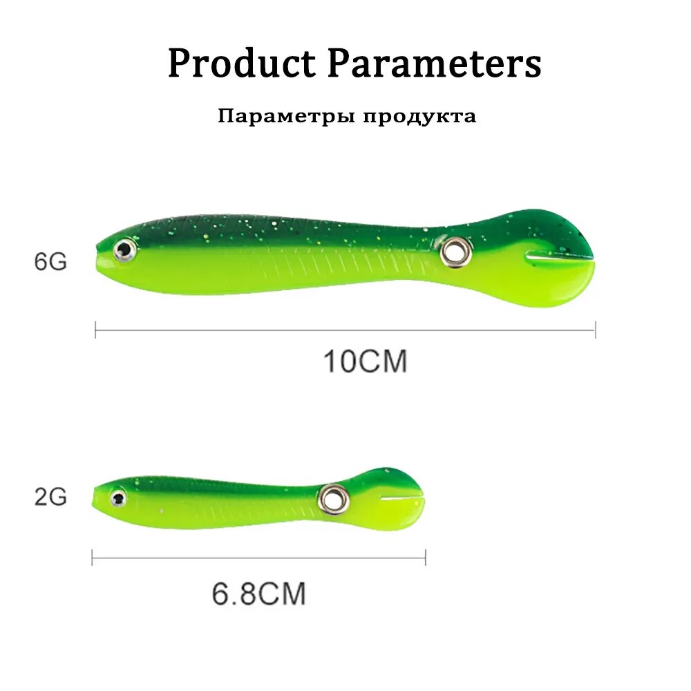 Artificial Bait for Bass Pike Fishing