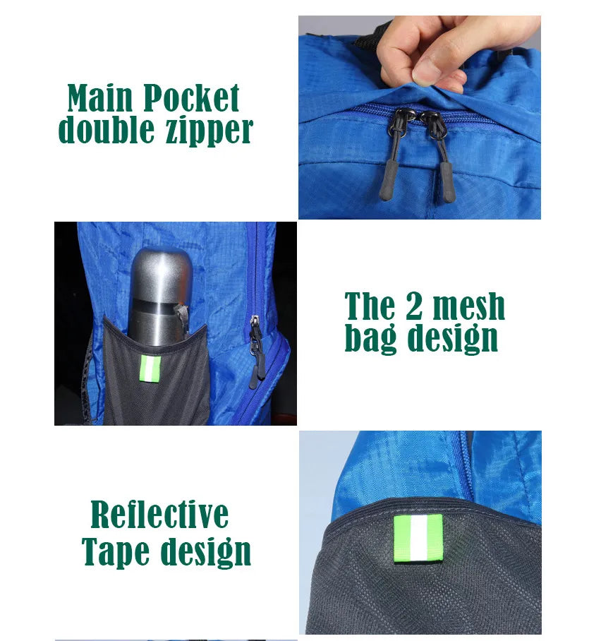 Foldable Lightweight Rainproof Backpack