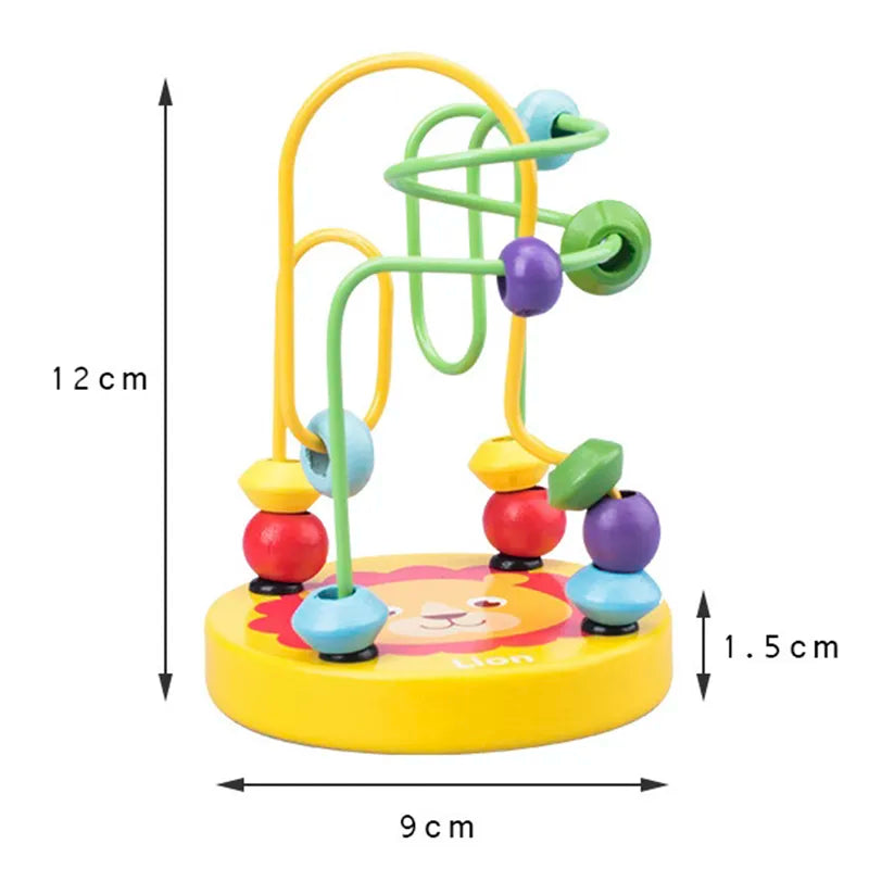 Wooden mini Circles Educational Math Toy