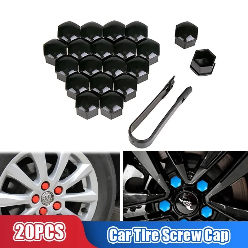 Car Tire Screw Cap Wheel Nuts Covers