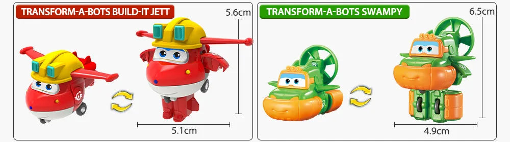 36 Anime Deformation Robots Ideal Kids' Gifts