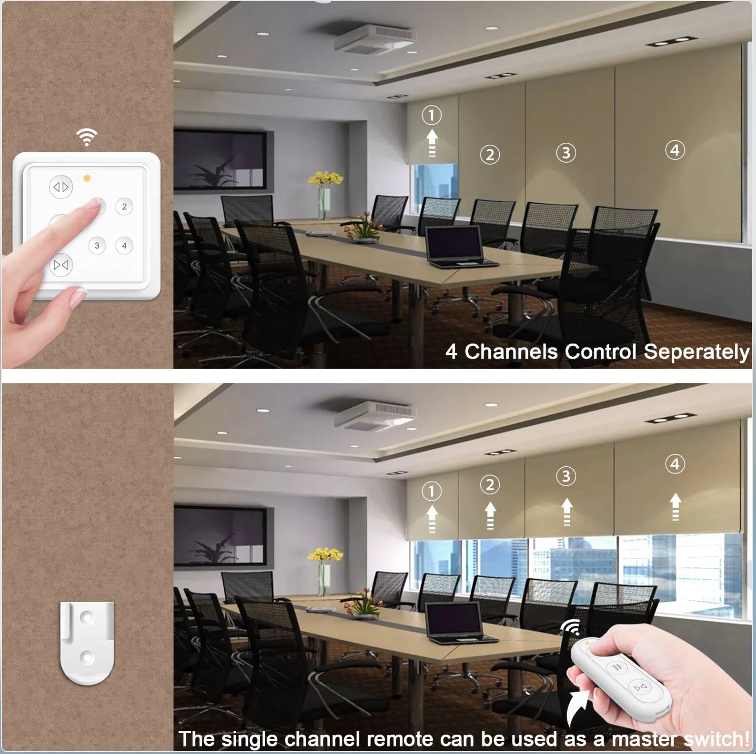 Smart Life Curtain Switch Remote Control