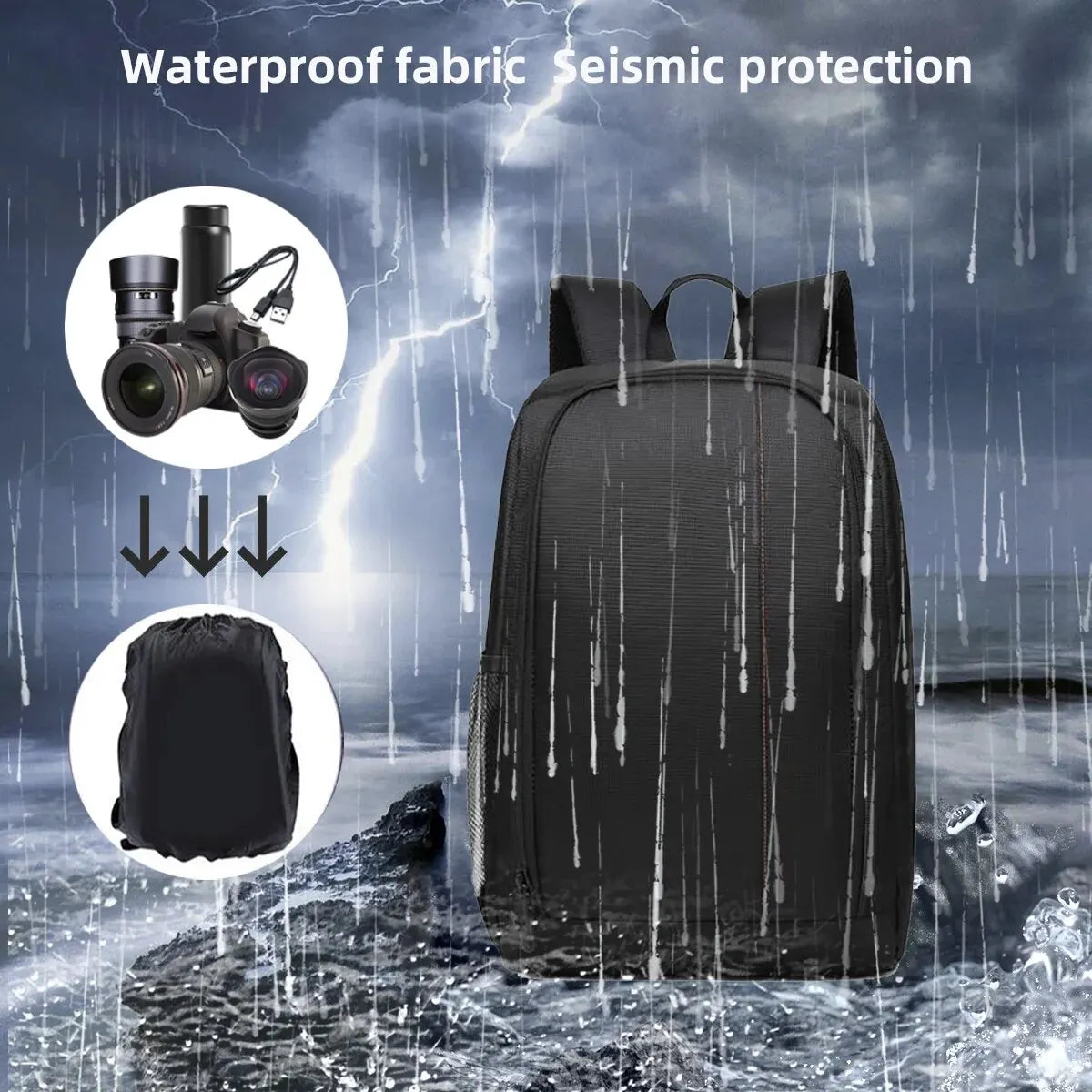 Multi-functional Outdoor Camera Backpack