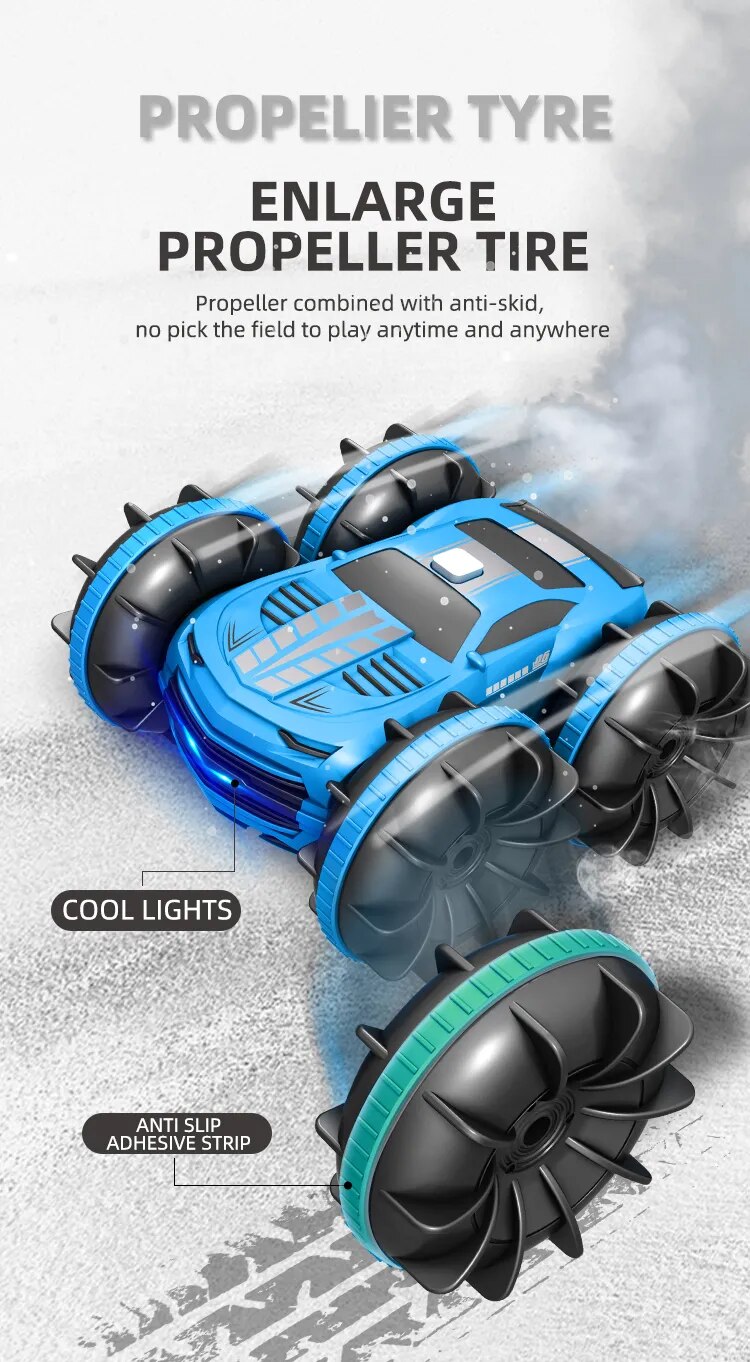 Waterproof Radio Controlled Stunt Car