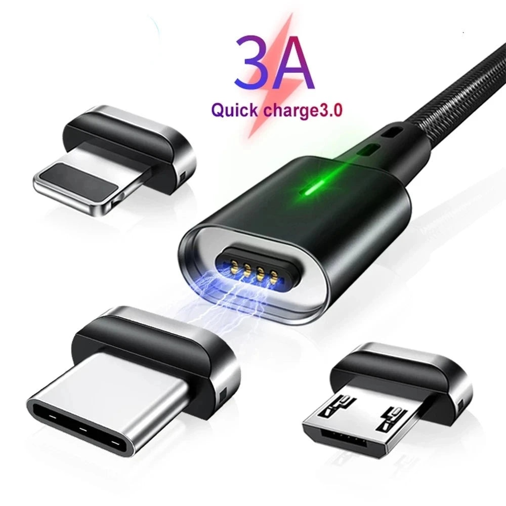 Magnetic Charger Micro USB Cable