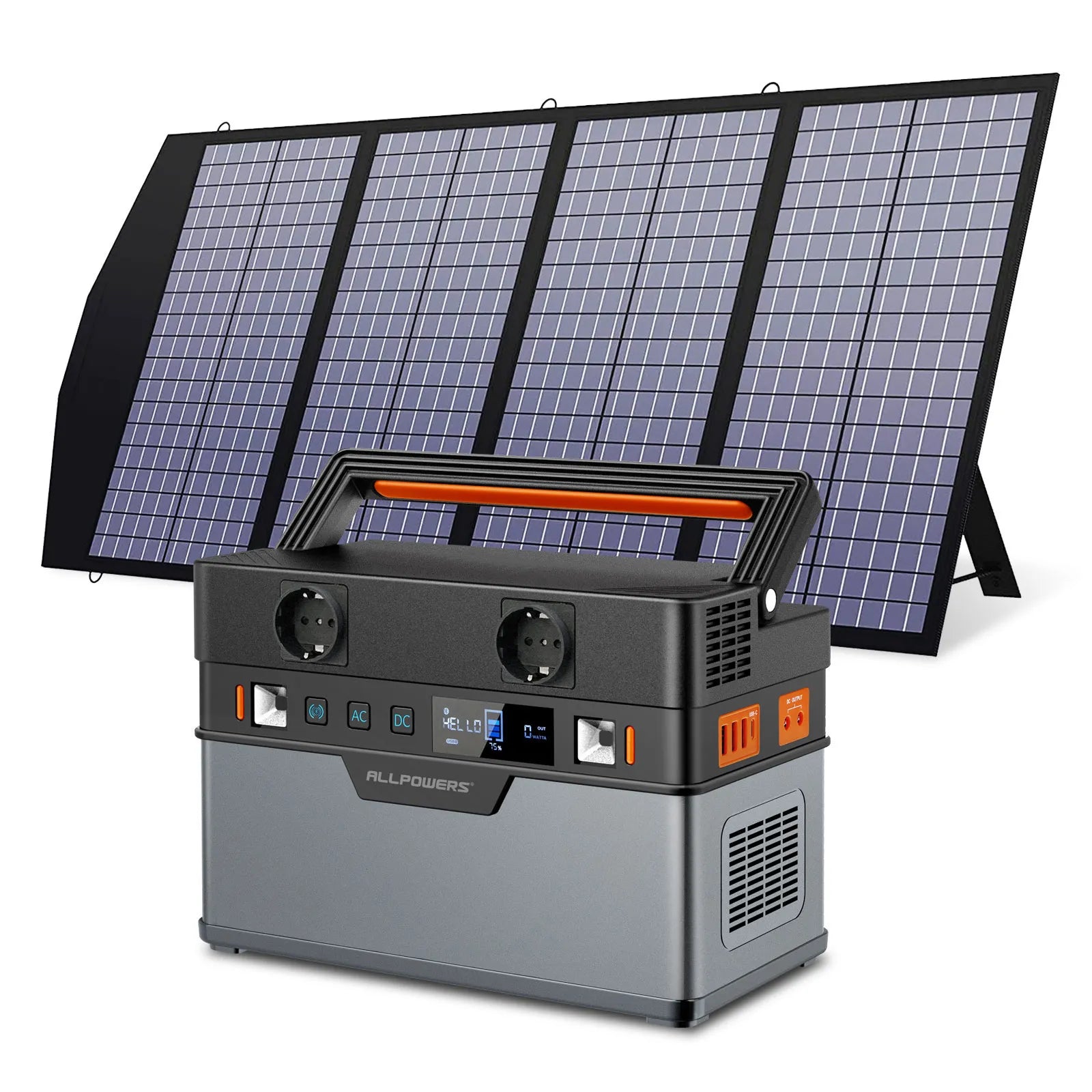 Foldable Solar Generator Panel Charger
