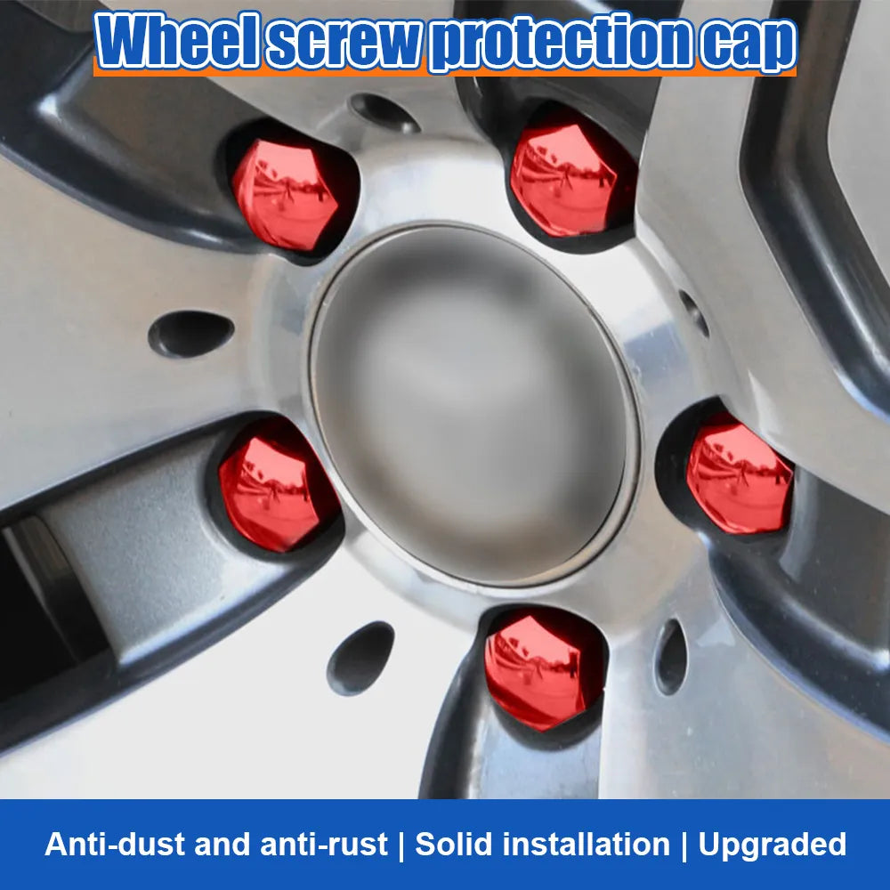 Car Tire Screw Cap Wheel Nuts Covers