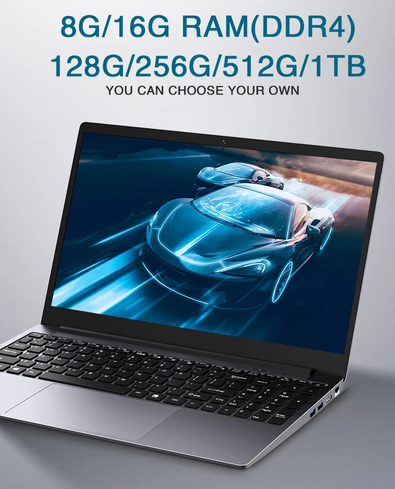 Aluminum Alloy Laptop 16G RAM 1TB/512G SSD