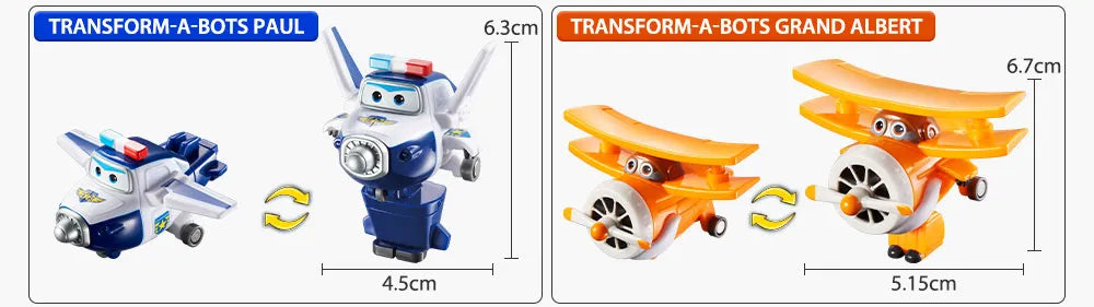 36 Anime Deformation Robots Ideal Kids' Gifts