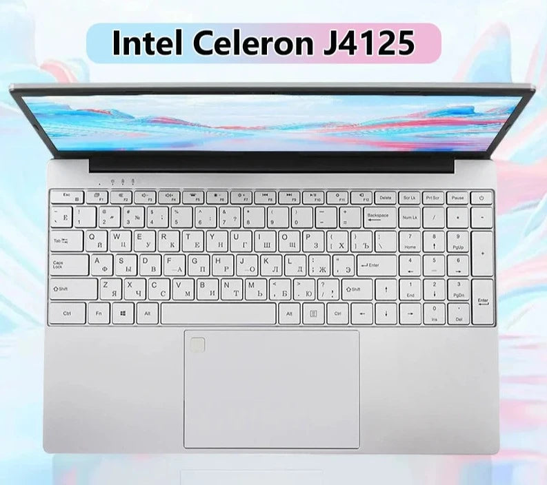 15.6" Laptop Intel Celeron 12GB RAM 512GB SSD