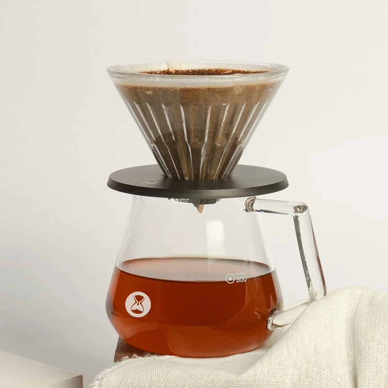 Glass Hand-brewed coffee drip filter cup